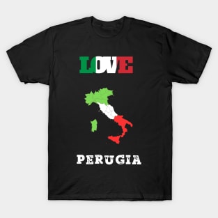 perugia shirt - maglietta perugia Umbria t shirt Perugia italian italy T-Shirt